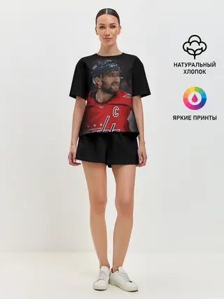 Женская пижама с шортами / Александр Овечкин