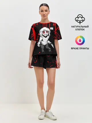 Женская пижама с шортами / UNDERTALE