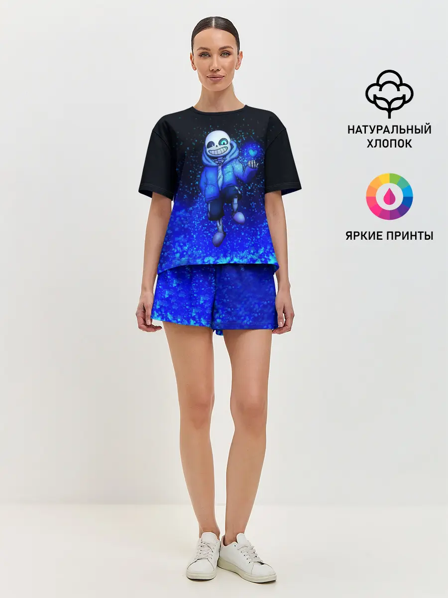 Женская пижама с шортами / UNDERTALE