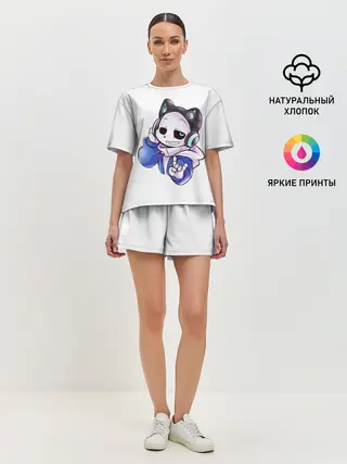 Женская пижама с шортами / UNDERTALE