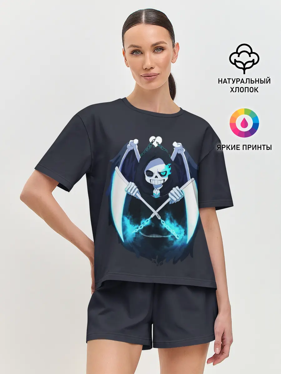 Женская пижама с шортами / UNDERTALE