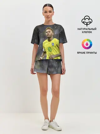 Женская пижама с шортами / Неймар