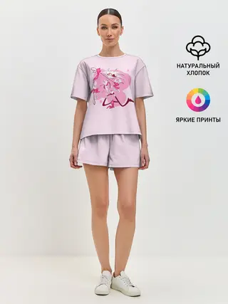 Женская пижама с шортами / ОТЕЛЬ ХАЗБИН