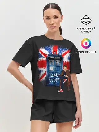 Женская пижама с шортами / Doctor Who
