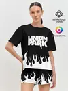 Женская пижама с шортами / Linkin Park