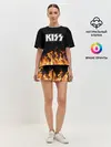 Женская пижама с шортами / Kiss