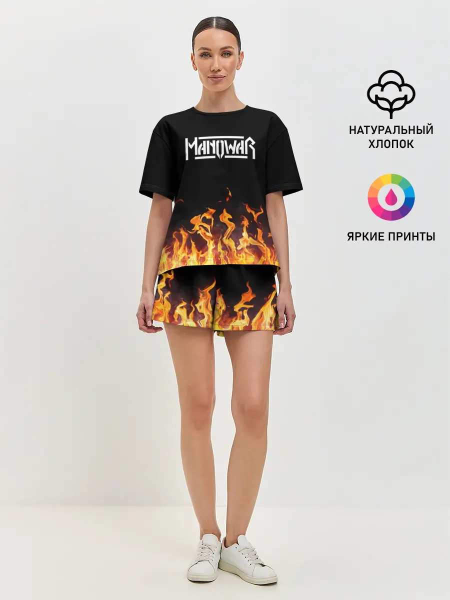 Женская пижама с шортами / Manowar