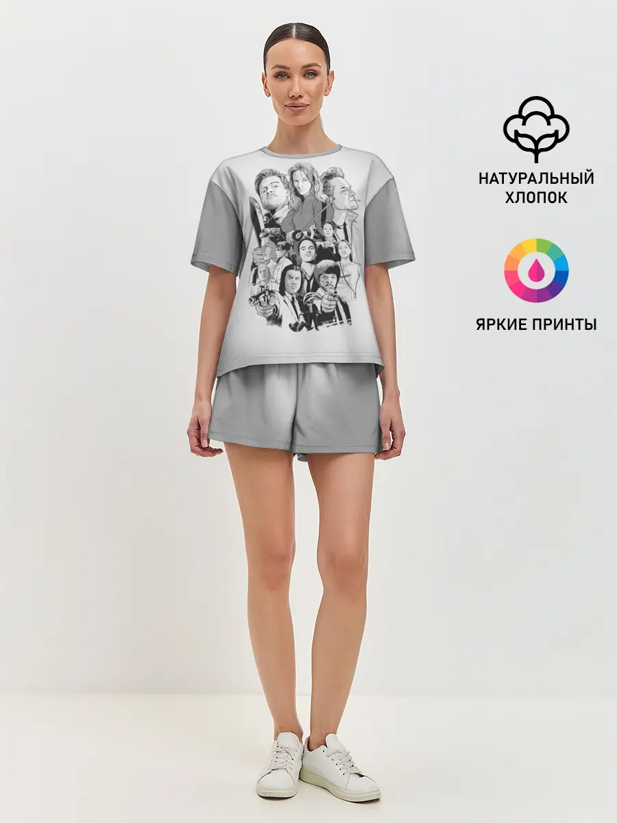 Женская пижама с шортами / КВЕНТИН ТАРАНТИНО.