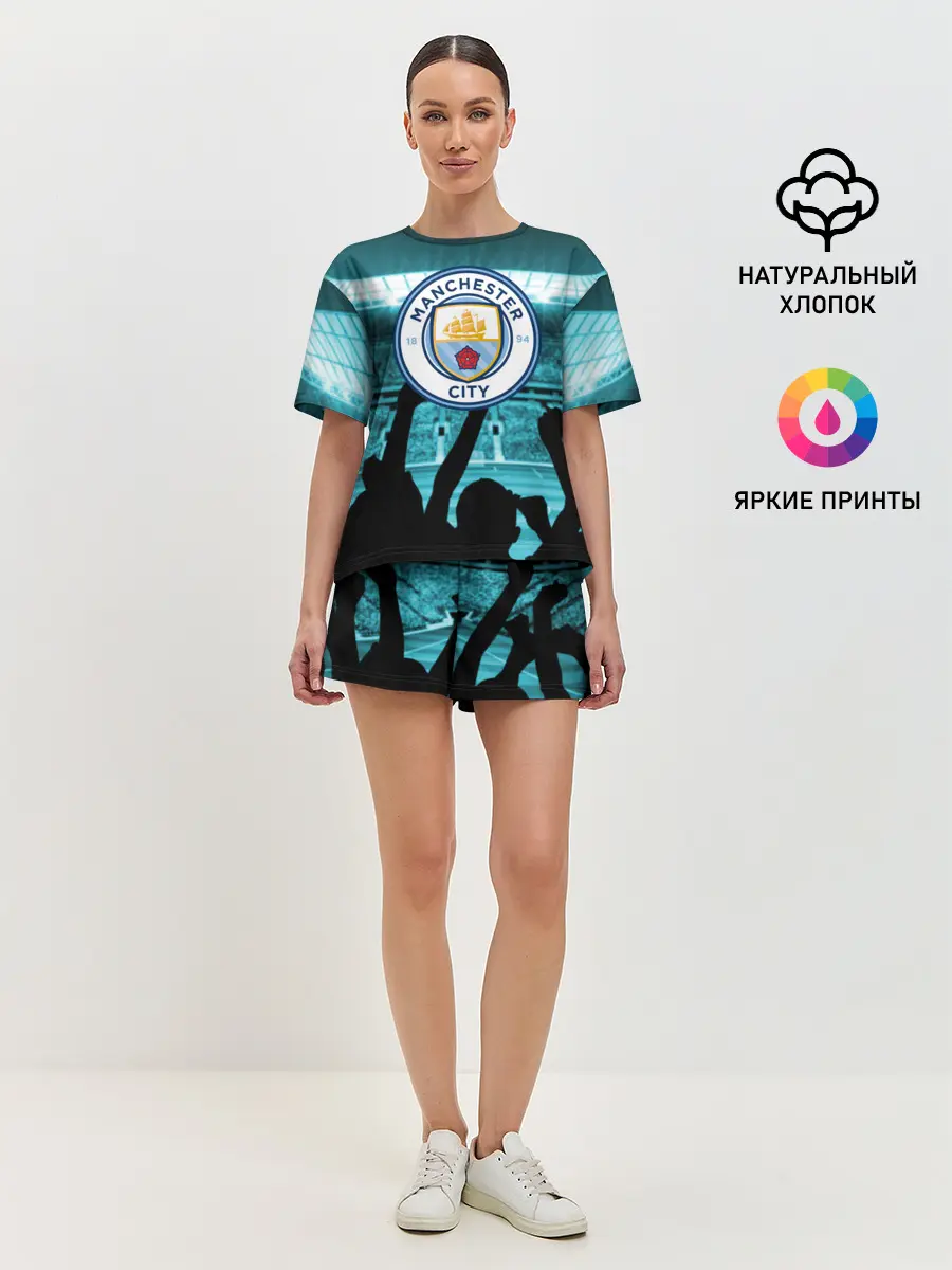Женская пижама с шортами / Manchester City