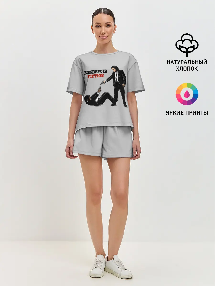 Женская пижама с шортами / Криминальное Чтиво