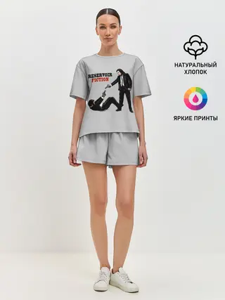 Женская пижама с шортами / Криминальное Чтиво