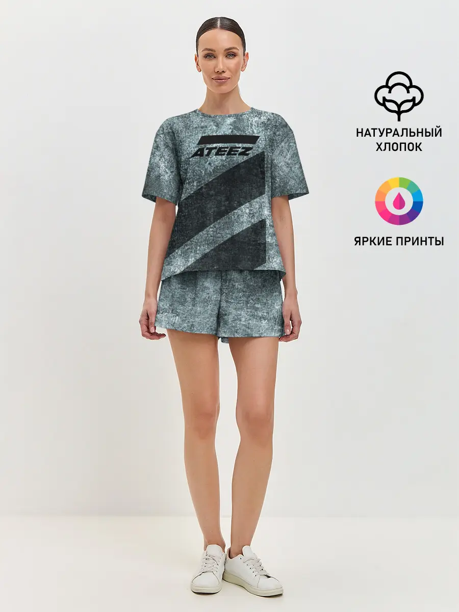 Женская пижама с шортами / Ateez
