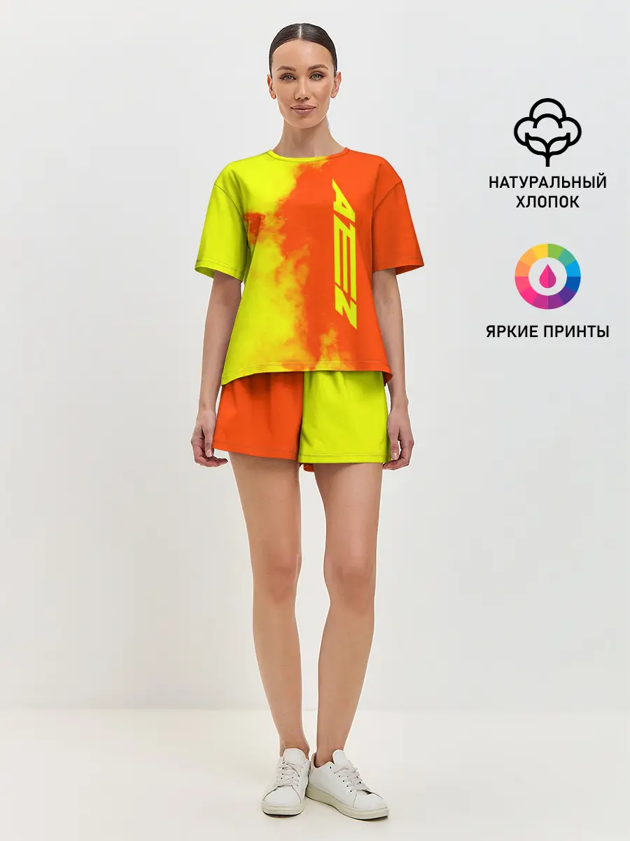 Женская пижама с шортами / Ateez