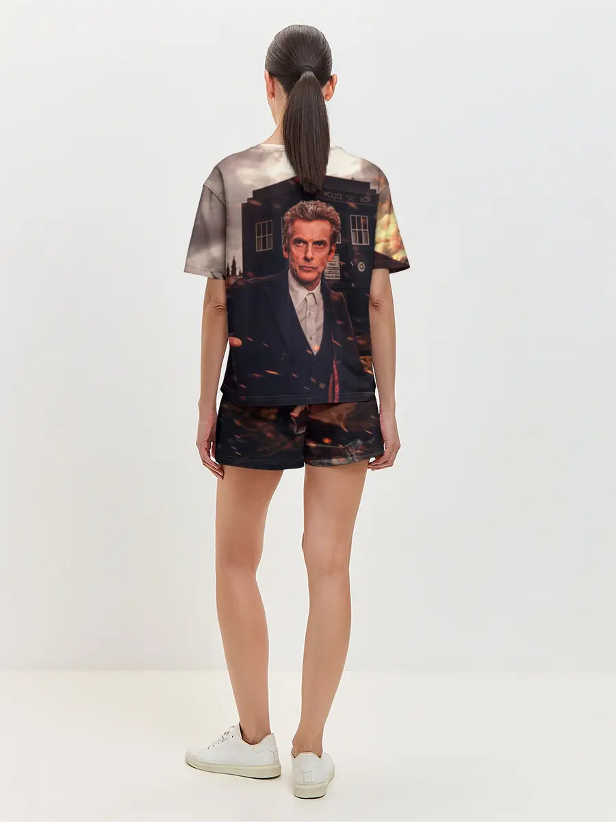 Женская пижама с шортами / Доктор Кто