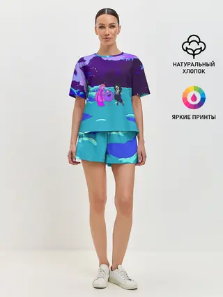 Женская пижама с шортами / Princesses