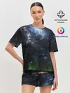 Женская пижама с шортами / Космос