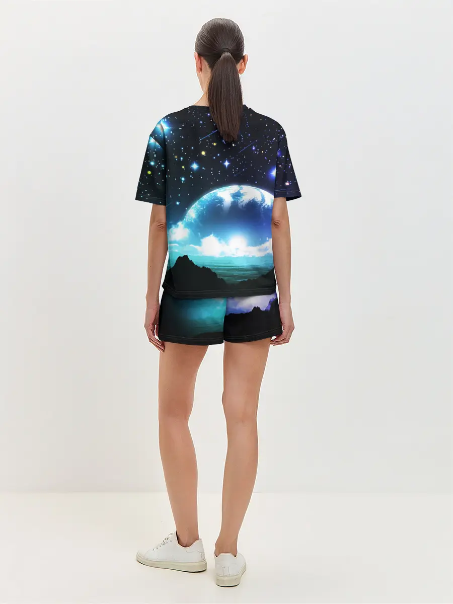 Женская пижама с шортами / ЛУНА