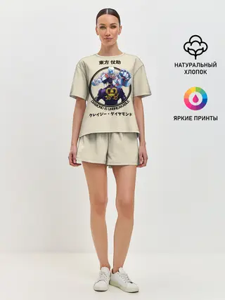 Женская пижама с шортами / Приключения ДжоДжо