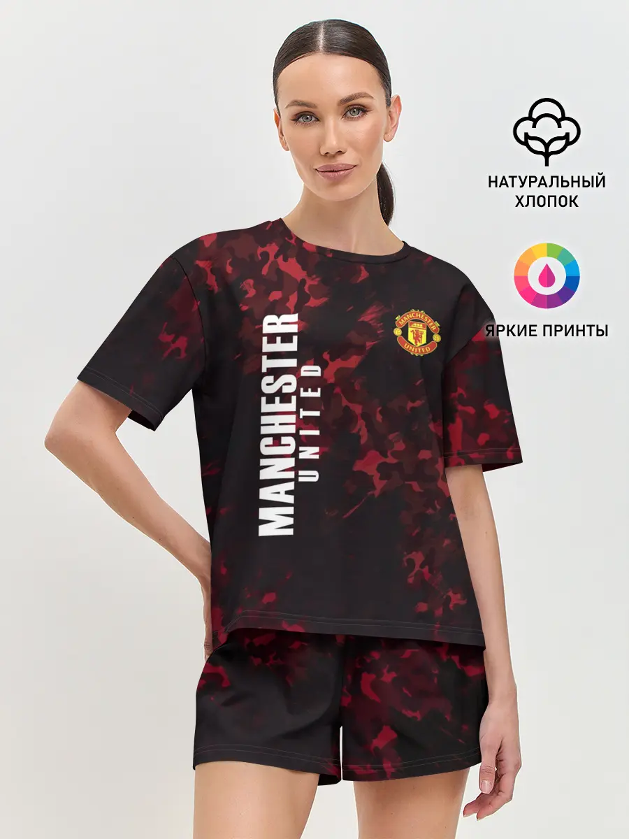 Женская пижама с шортами / Manchester United