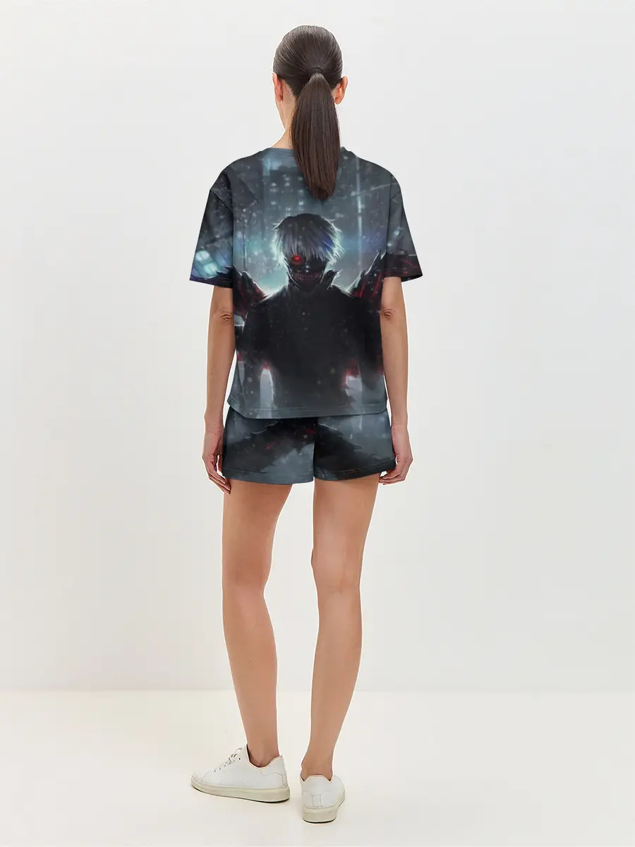 Женская пижама с шортами / Токийский Гуль