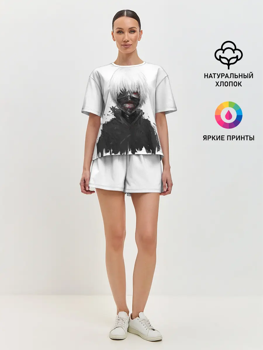 Женская пижама с шортами / Токийский Гуль