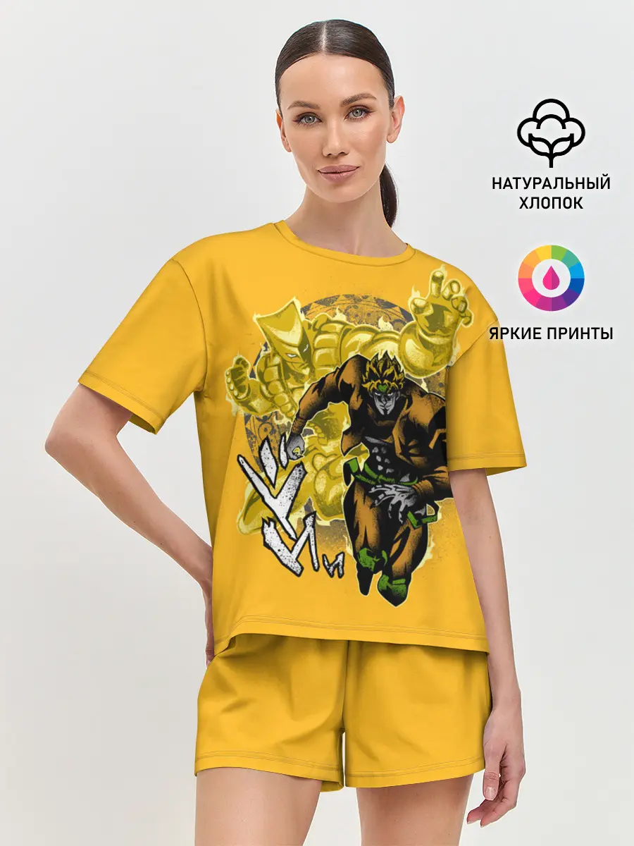 Женская пижама с шортами / Приключения ДжоДжо