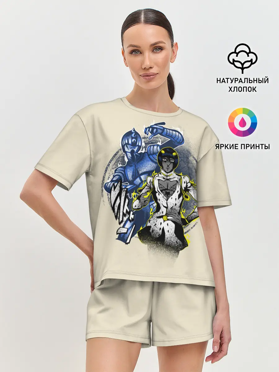 Женская пижама с шортами / JoJo Bizarre Adventure