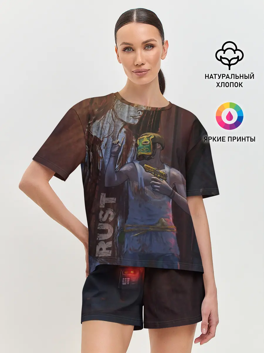 Женская пижама с шортами / Keep out