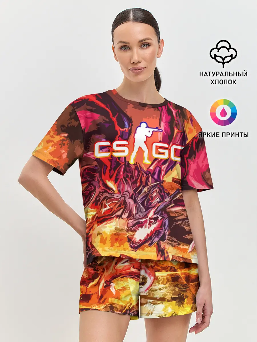 Женская пижама с шортами / CS GO