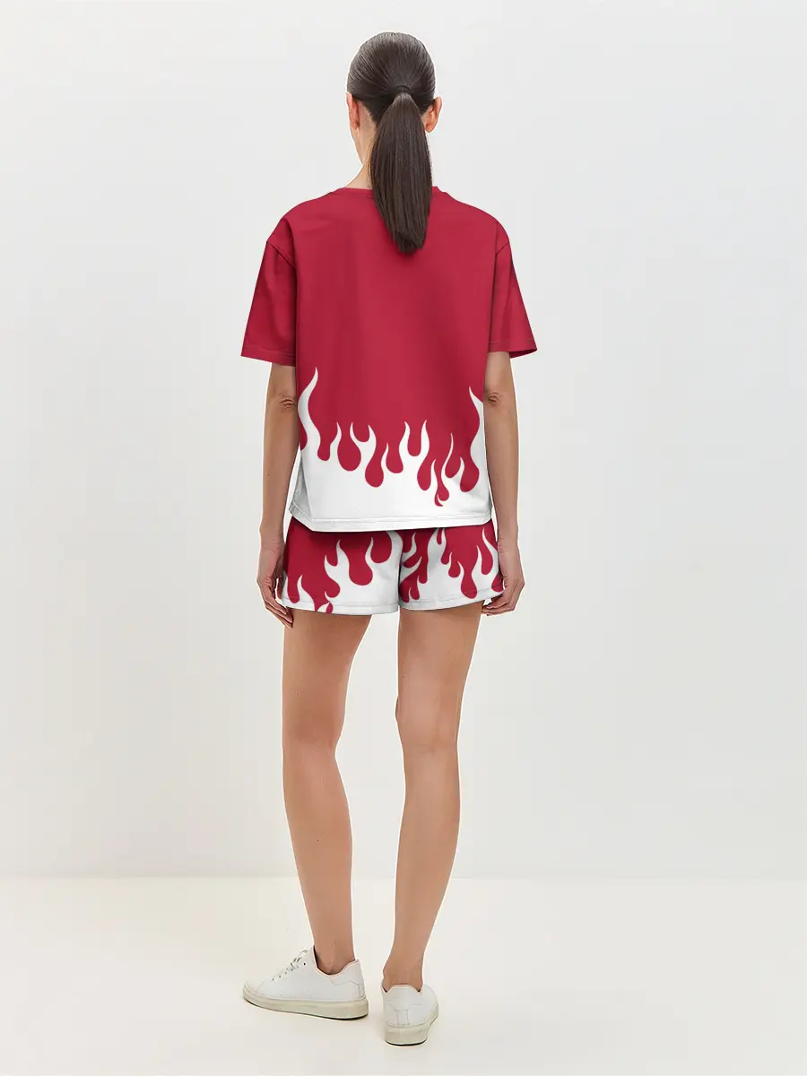 Женская пижама с шортами / Rammstein