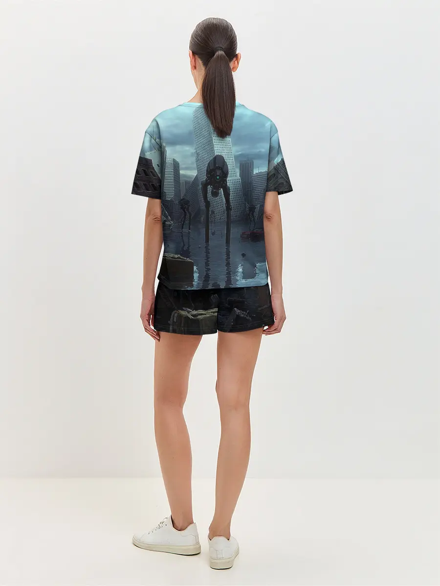 Женская пижама с шортами / Халф-лайф