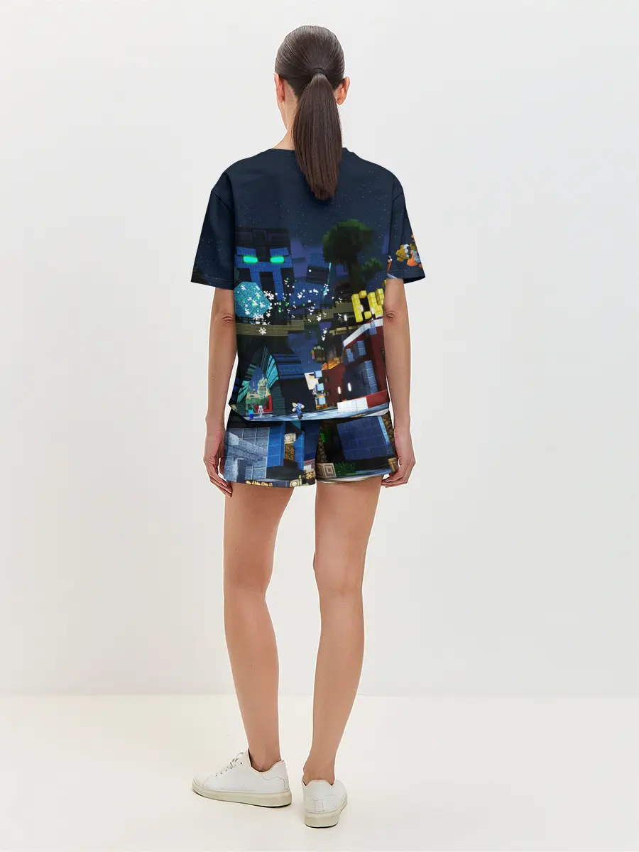 Женская пижама с шортами / MINECRAFT