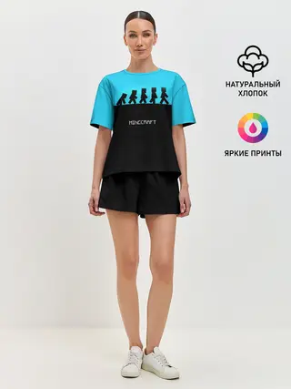 Женская пижама с шортами / MINECRAFT