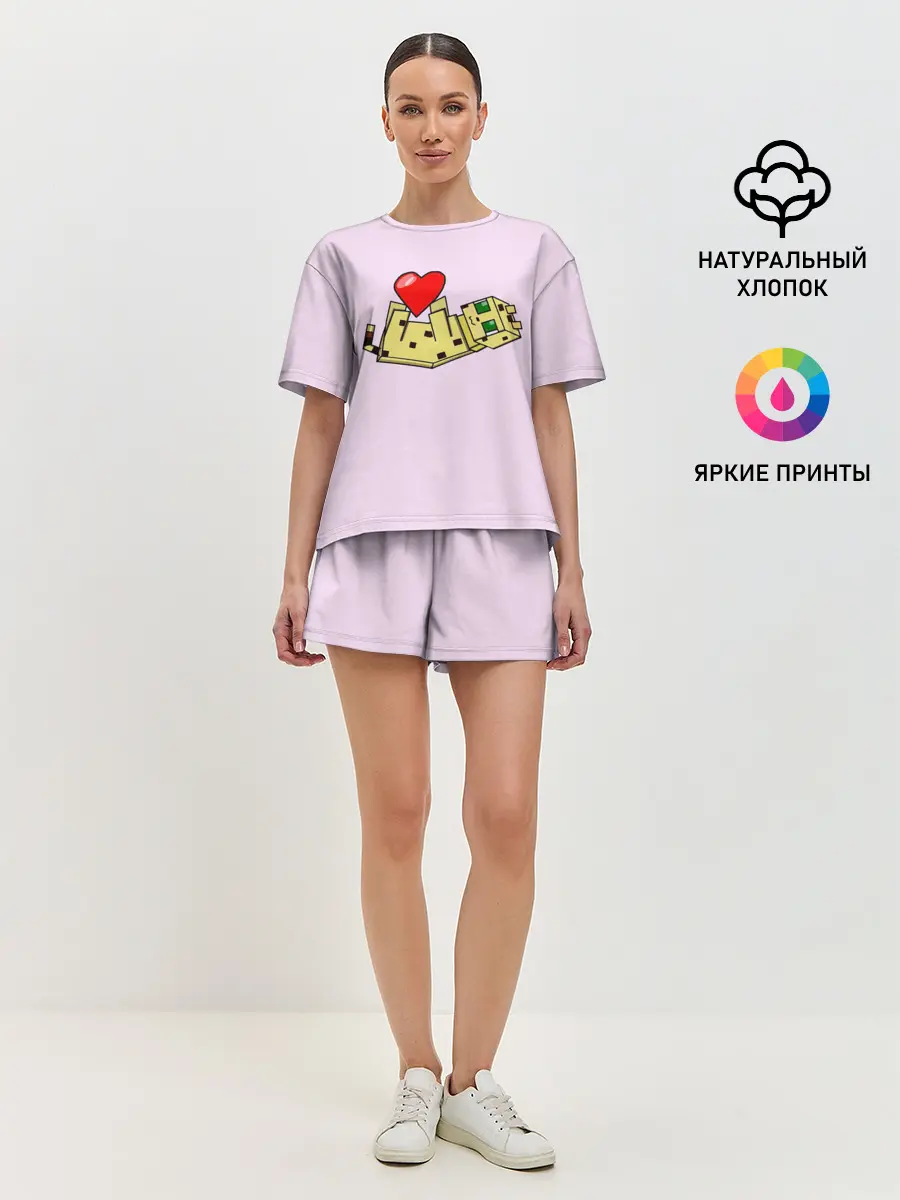 Женская пижама с шортами / MINECRAFT