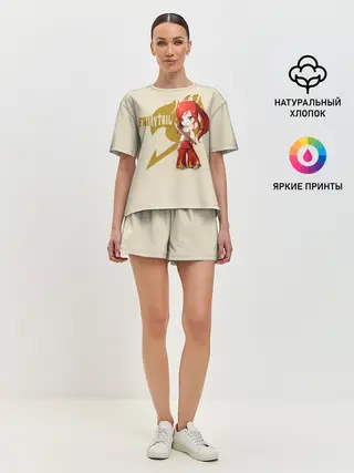 Женская пижама с шортами / Хвост Феи