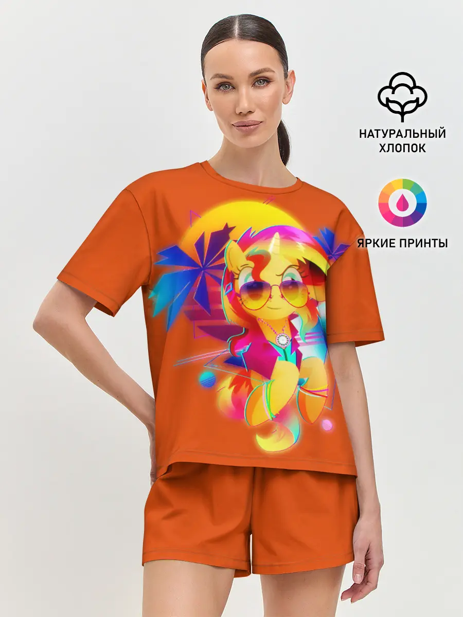 Женская пижама с шортами / My little pony