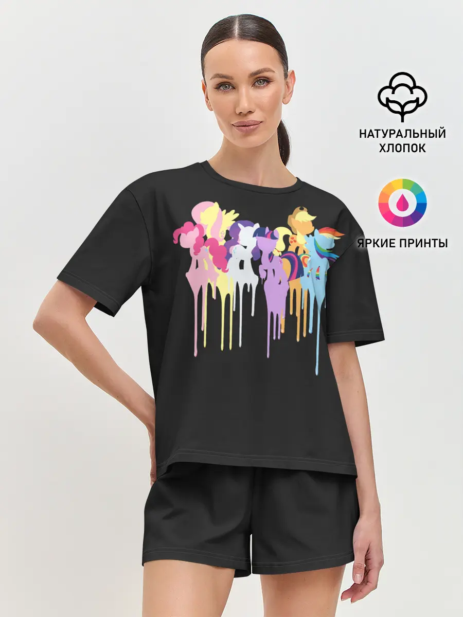 Женская пижама с шортами / My little pony