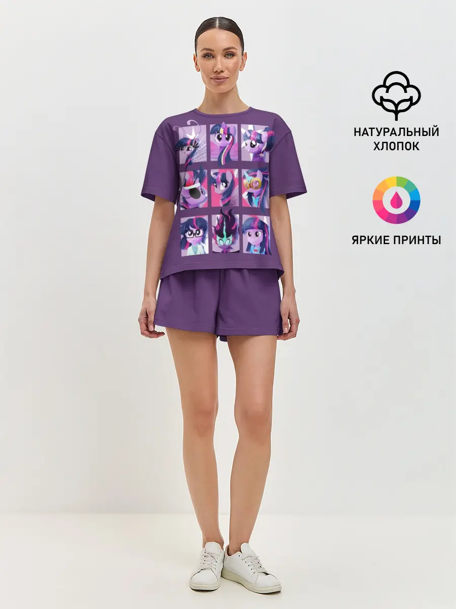 Женская пижама с шортами / Мой маленький пони