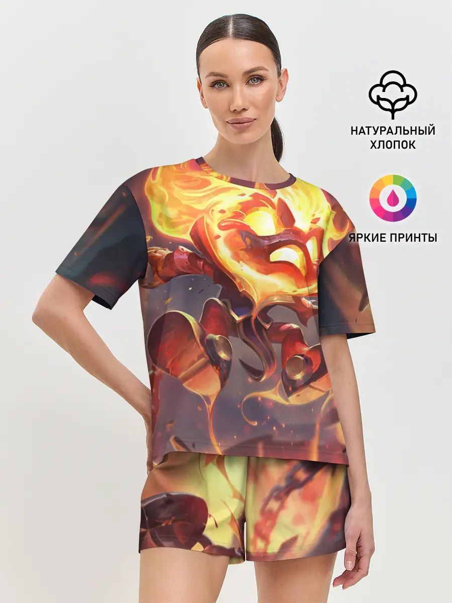 Женская пижама с шортами / League Of Legends