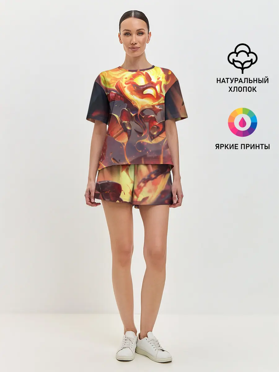 Женская пижама с шортами / League Of Legends