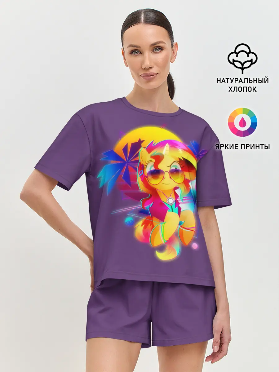 Женская пижама с шортами / My little pony