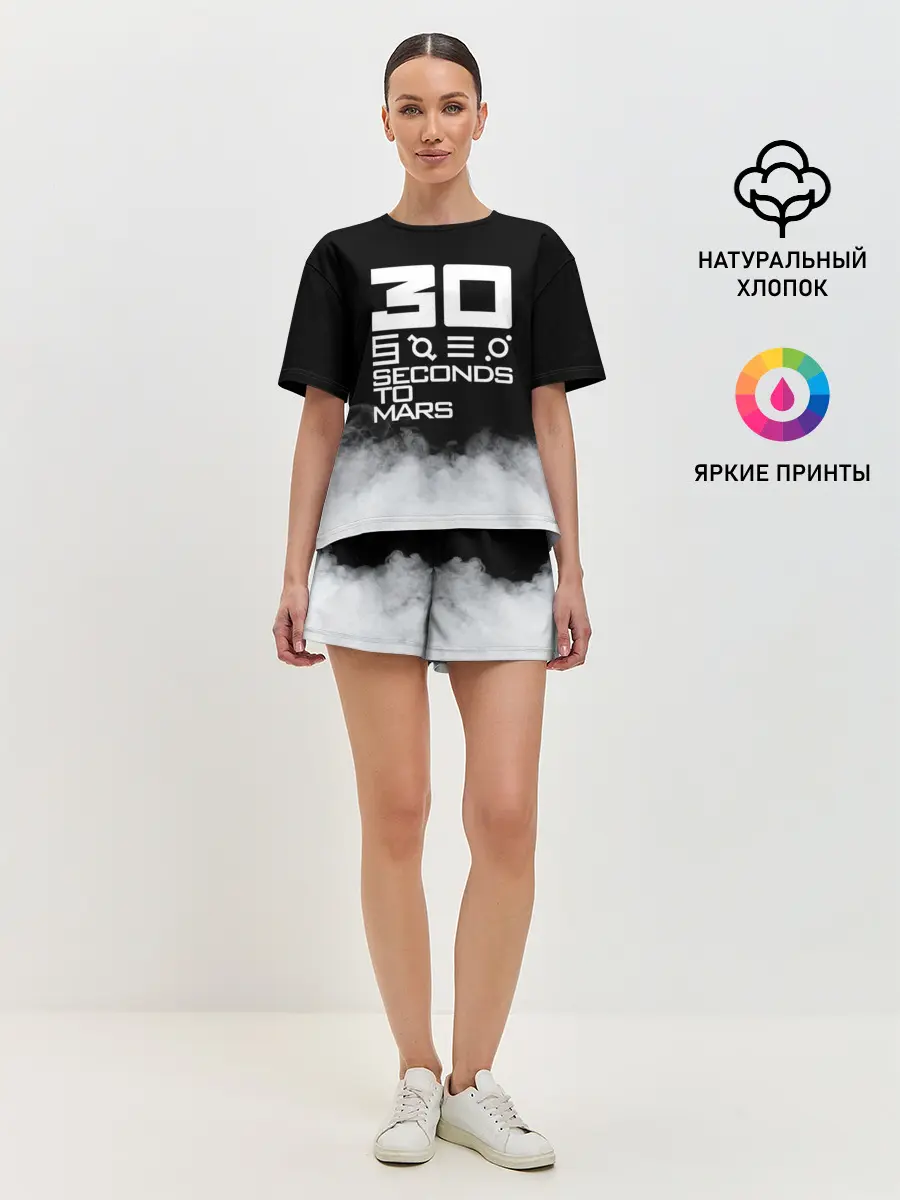 Женская пижама с шортами / 30 Seconds To Mars