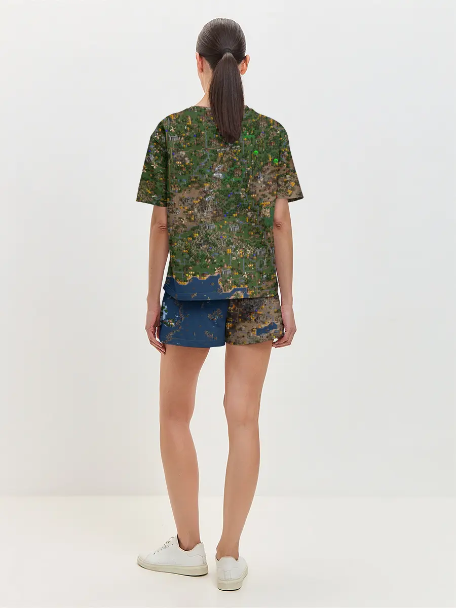 Женская пижама с шортами / Карта в Heroes 3