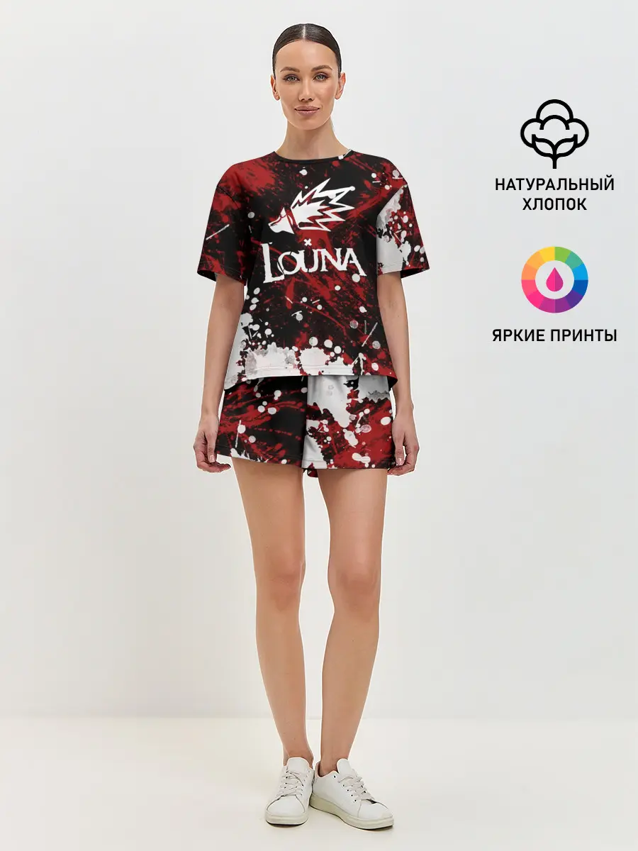 Женская пижама с шортами / Louna