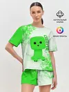 Женская пижама с шортами / MINECRAFT CREEPER