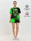 Женская пижама с шортами / MINECRAFT CREEPER