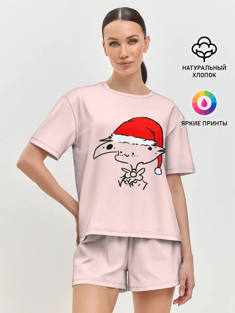 Женская пижама с шортами / Отель Хазбин