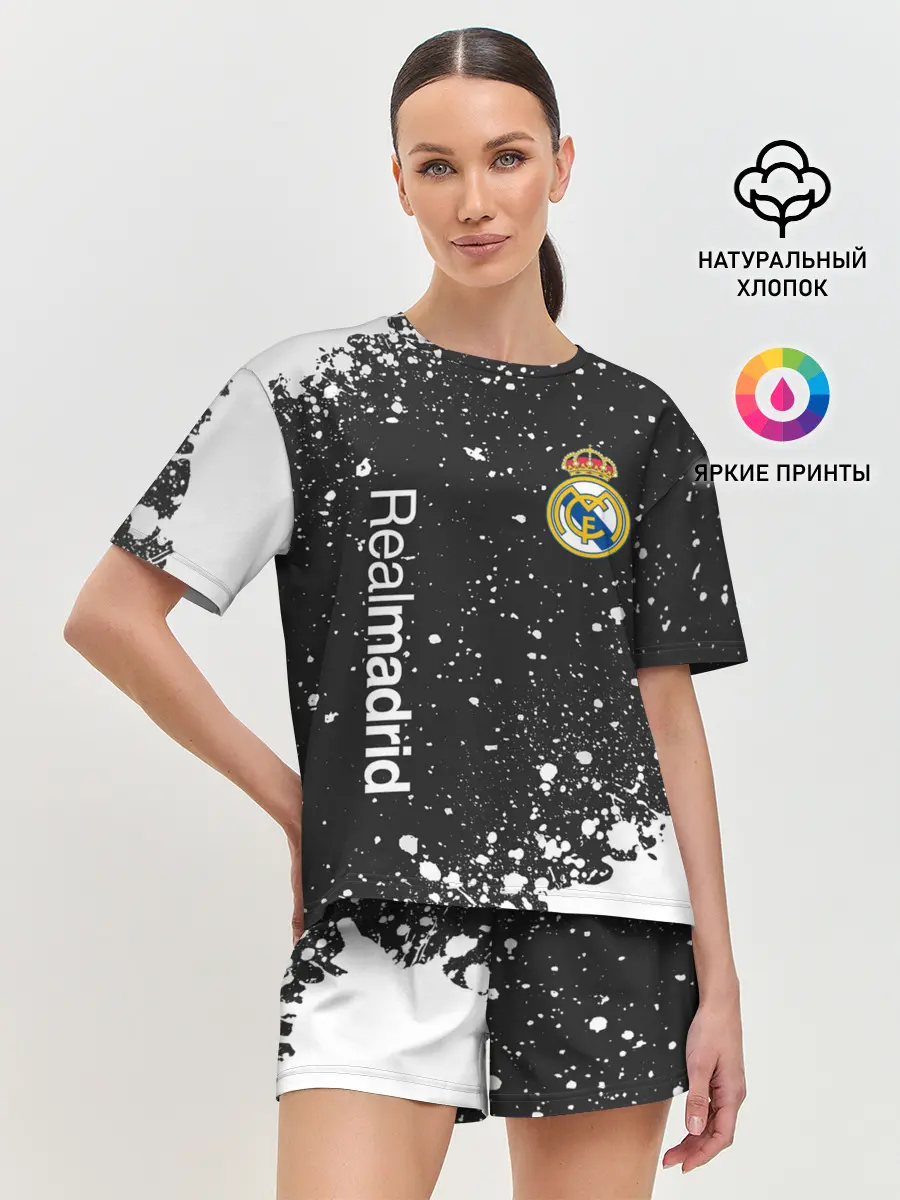 Женская пижама с шортами / REAL MADRID / РЕАЛ МАДРИД