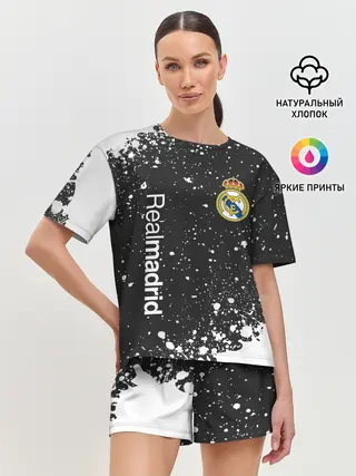 Женская пижама с шортами / REAL MADRID / РЕАЛ МАДРИД