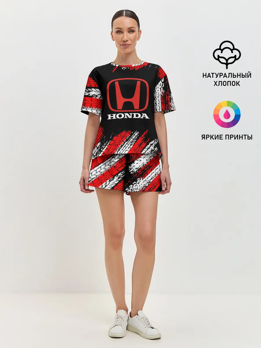 Женская пижама с шортами / HONDA.
